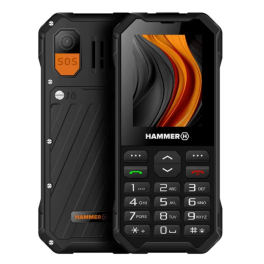 Hammer 6 4G 2.4" VoLTE Zwart