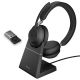 Jabra Evolve2 65 MS met oplaadstation